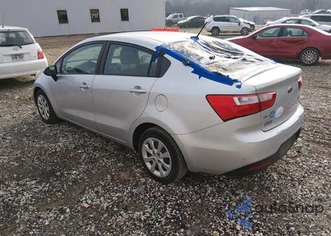 2014 Kia Rio Lx z USA, uszkodzony, nr VIN KNADM4A33E6416129
